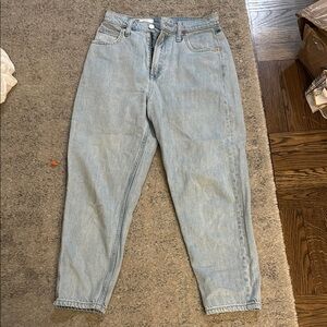 Light Blue Women's Mom Jeans